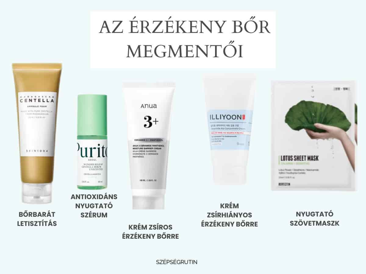 érzékeny bőr ápolása 3